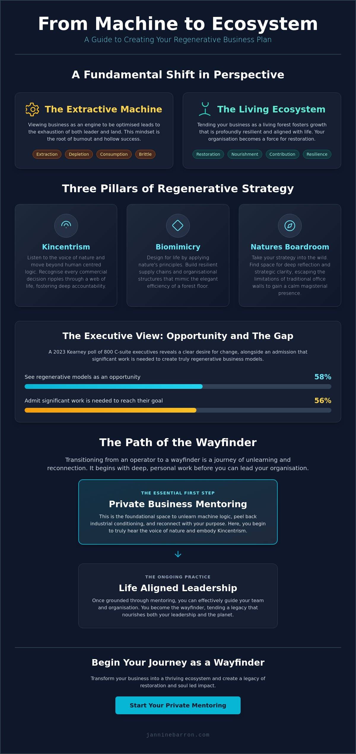 Creating a Regenerative Business Plan: A Wayfinder Guide for Life Aligned Growth