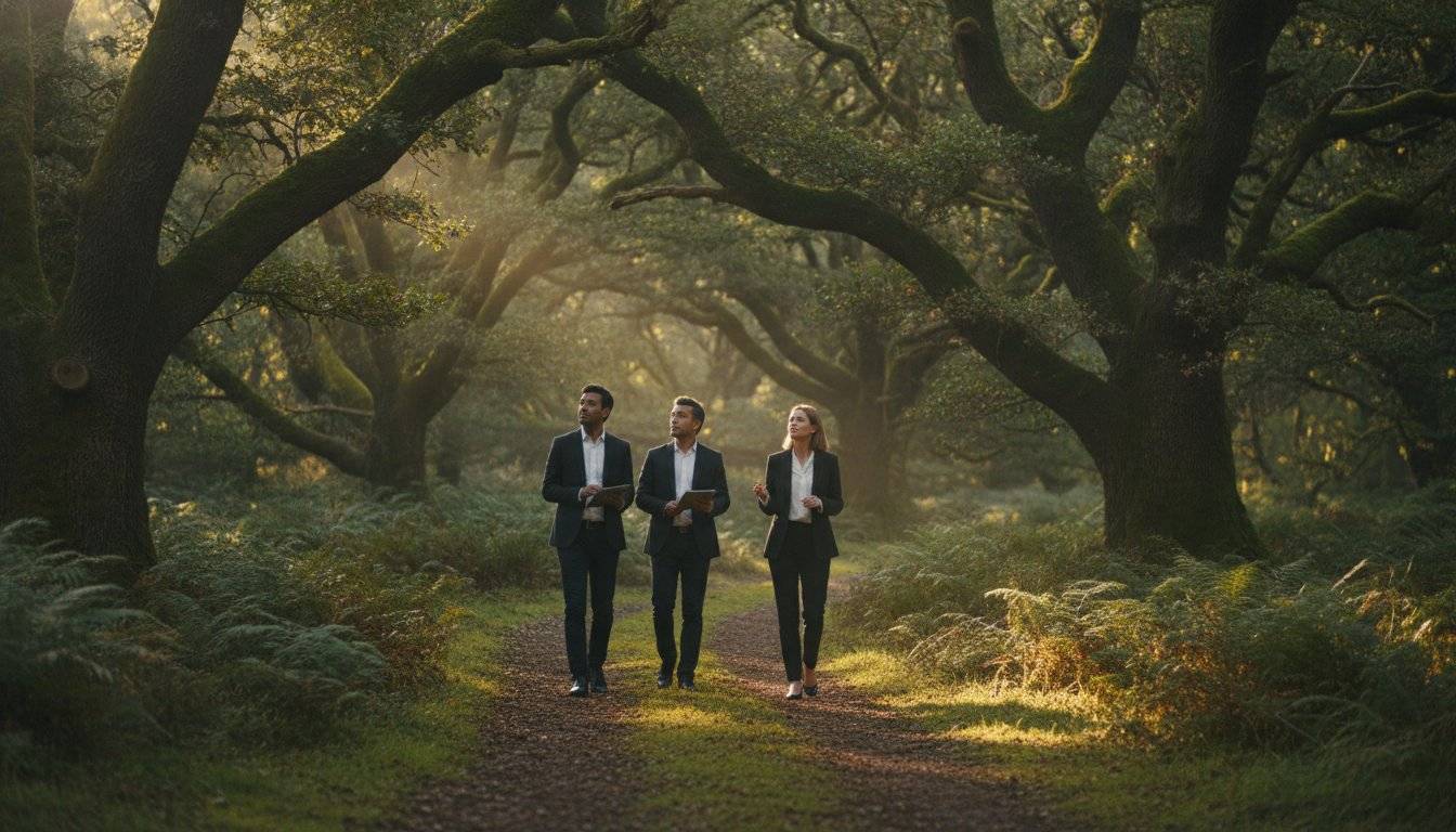 Forest Bathing for Executives UK: Strategic Wayfinding in Natures Boardroom