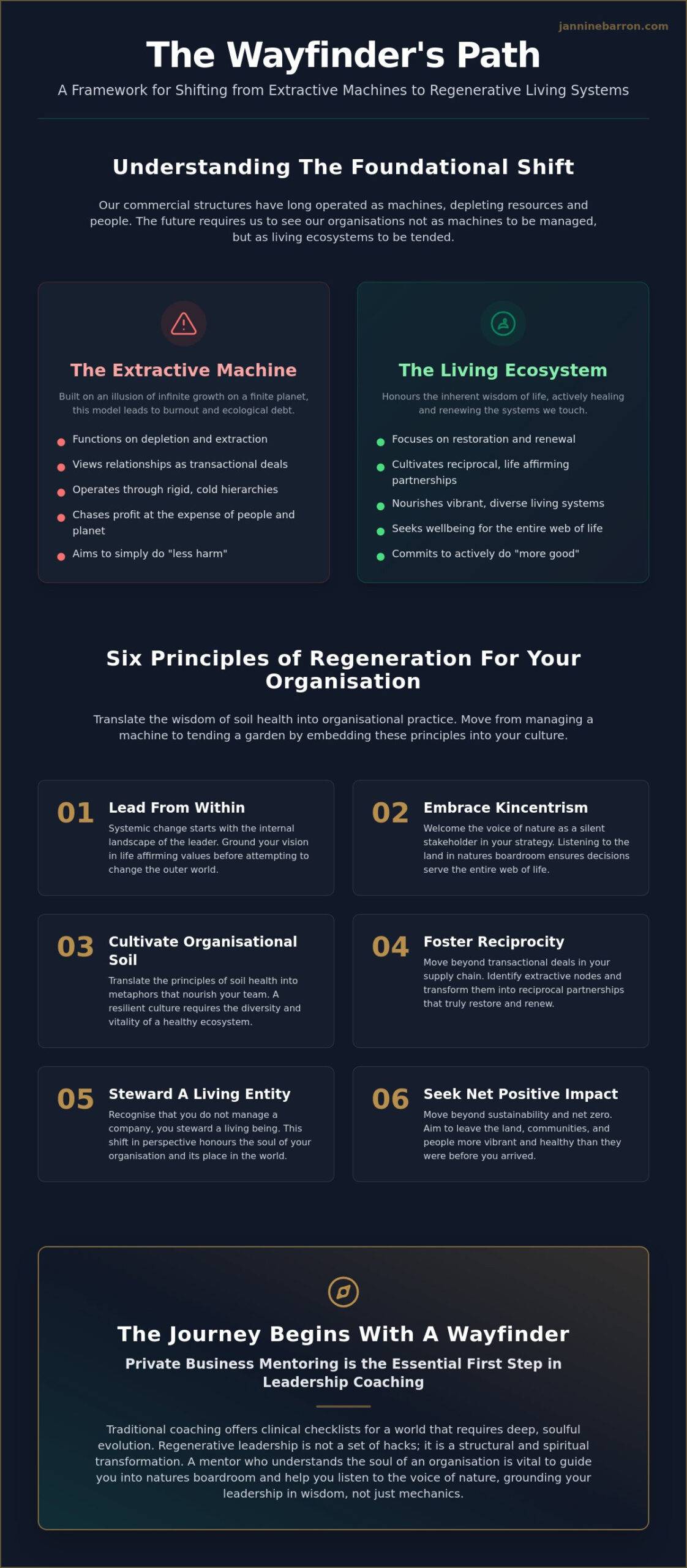 How to implement regenerative practices in your business and leadership